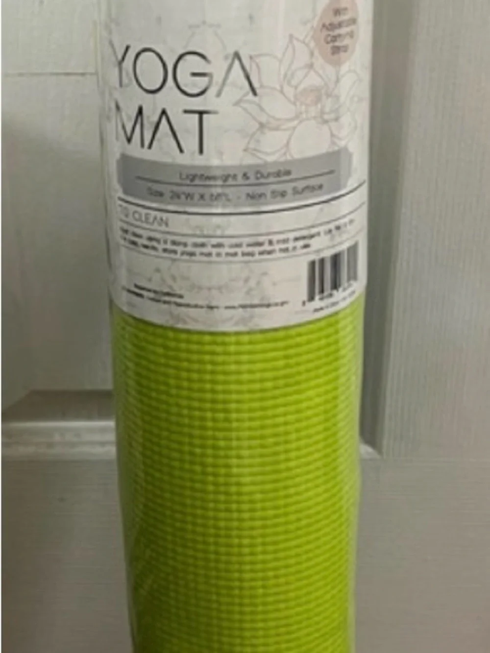 Lightweight Green Yoga Mat - Women Skincare